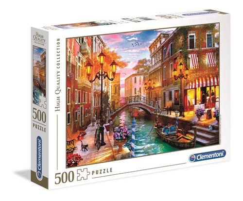 Puzzle Sunset Over Venice 500 Peças Hot on Sale