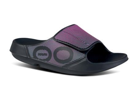 OOFOS OOahh Sport Flex Men s Slide - Tidal Discount