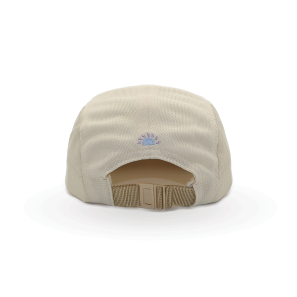 Helios Ultralight 7 Panel Firm Brim Running Cap - Tan Online now