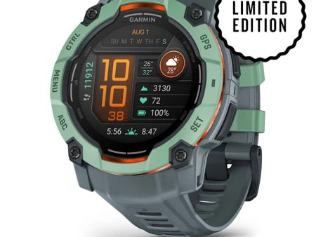 Garmin Instinct 3 – 50 mm, AMOLED Neo Tropic with Twilight Band (010-03020-01) For Sale