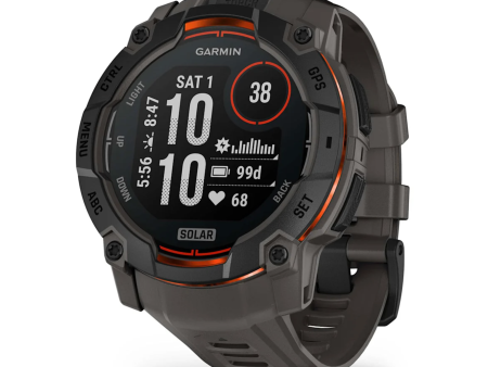 Garmin Instinct 3 Solar 50mm Smartwatch Cheap