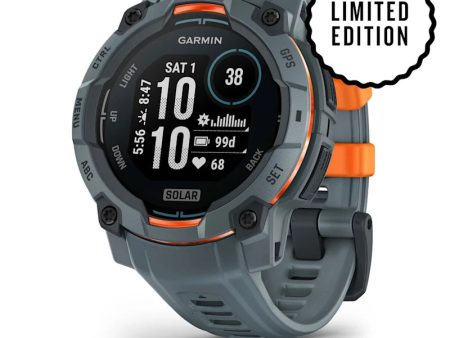 Garmin Instinct 3 – 45 mm, Solar Twilight with Twilight Band (010-02934-01) Online Hot Sale