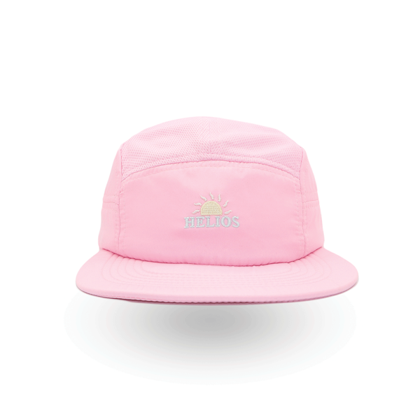 Helios Headwear Ultralight 7 Panel Soft Brim Cap - Pink Fashion