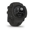 Garmin Instinct 2S Solar, Graphite (Garmin Certified Refurbished) Online Sale