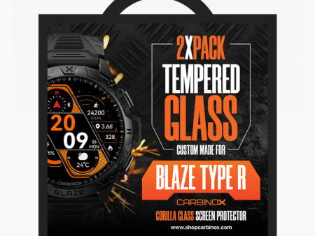 Tempered Glass for Carbinox Blaze Type R (Pack of 2) Sale