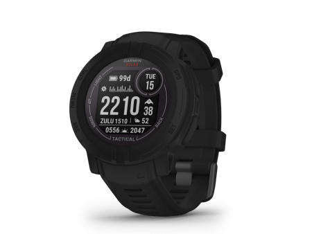 Garmin Instinct 2 Solar, Tactical Edition – Black (010-02627-13) For Discount