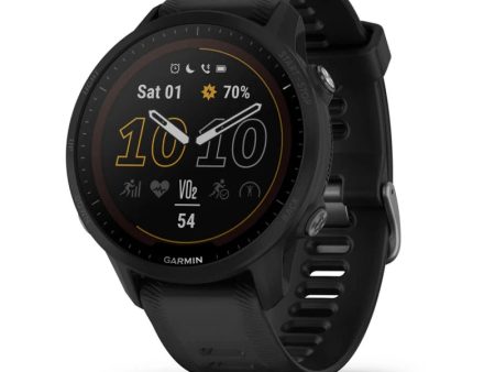 Garmin Forerunner 955 Solar, Black (Garmin Certified Refurbished) Online now