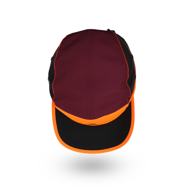 Helios Headwear Speed Lid 7 Panel Cap - Ronald Orange Fashion