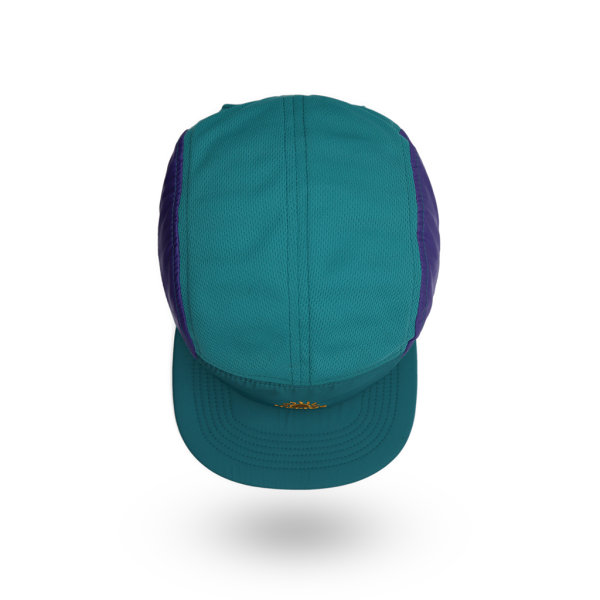 Helios Headwear Ultralight 7 Panel Soft Brim Cap - Teal Purple Online