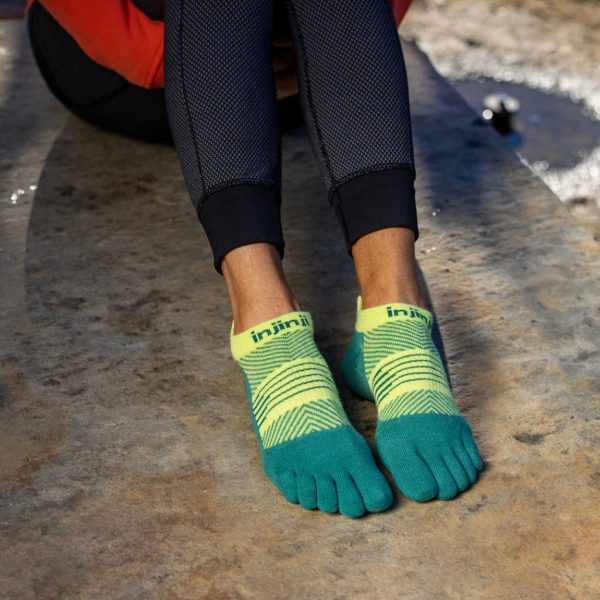 SALE: Injinji RUN Womens Lightweight No-Show Running Socks Online