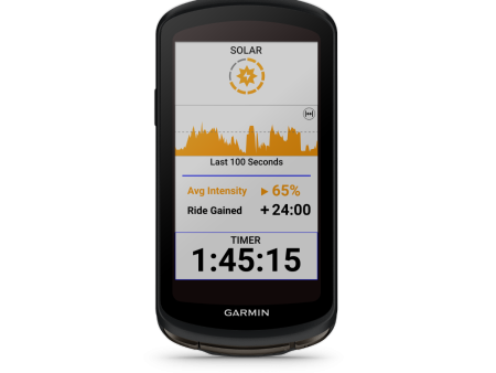 Garmin Edge 1040 Solar, Smart Biking Computer for Cyclists (010-02503-20) Supply