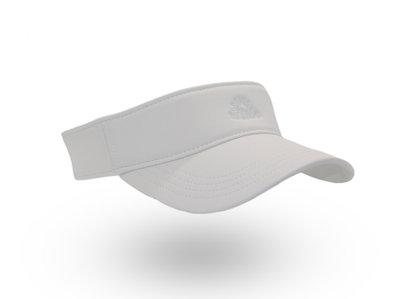 Helios Headwear Power Visor - White Supply