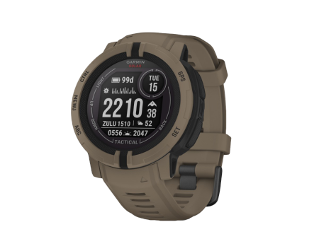 Garmin Instinct 2 Solar, Tactical Edition – Coyote Tan (010-02627-14) Supply