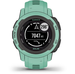 Garmin Instinct 2S Solar, Neo Tropic (Garmin Certified Refurbished) Sale