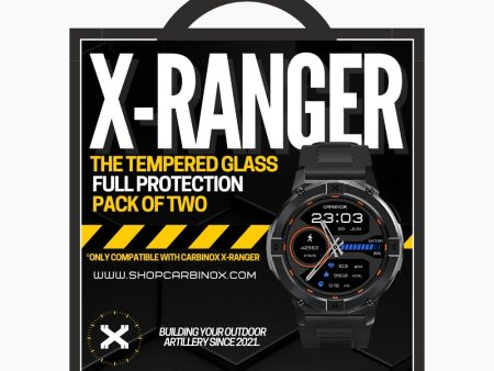 2x Tempered Glass Pack for Carbinox X-Ranger For Discount