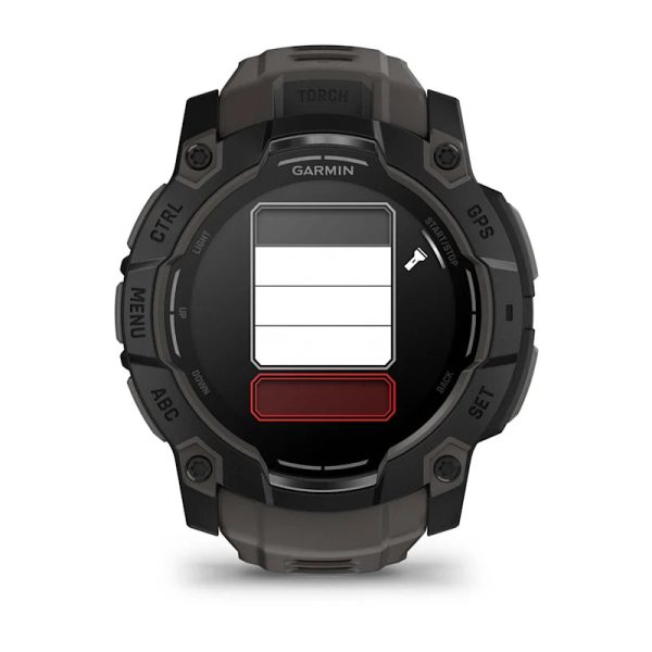 Garmin Instinct 3 – 50 mm, AMOLED Black with Charcoal Band (010-03020-00) on Sale