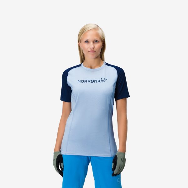 Norrona Womens Fjora Equaliser Lightweight T-Shirt For Sale